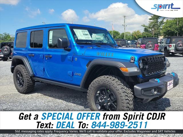 2024 Jeep Wrangler 4xe WRANGLER 4-DOOR WILLYS 4xe