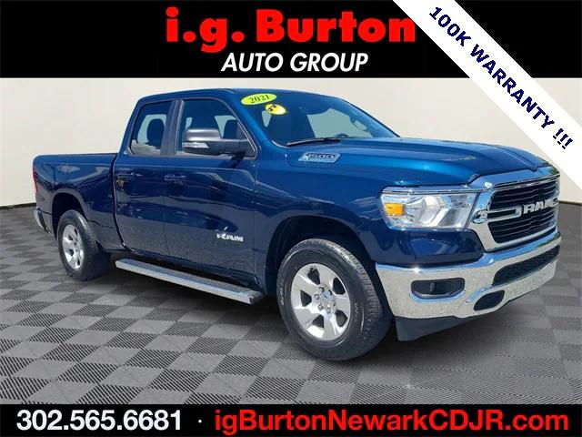 2021 RAM 1500 Big Horn Quad Cab 4x4 64 Box