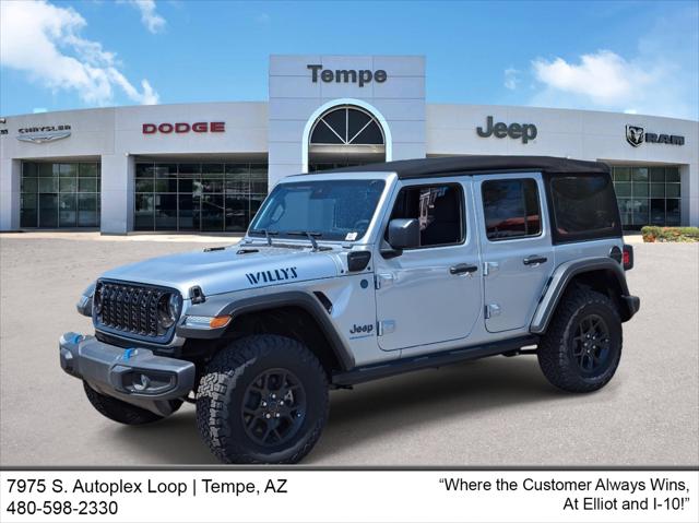 2024 Jeep Wrangler 4xe WRANGLER 4-DOOR WILLYS 4xe