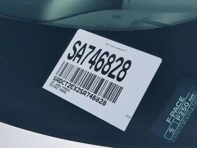 2025 Jaguar F-PACE R-Dynamic S P250 AWD Automatic