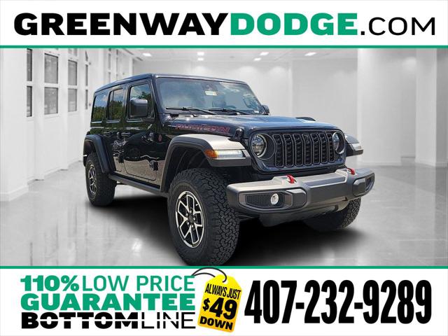 2024 Jeep Wrangler WRANGLER 4-DOOR RUBICON