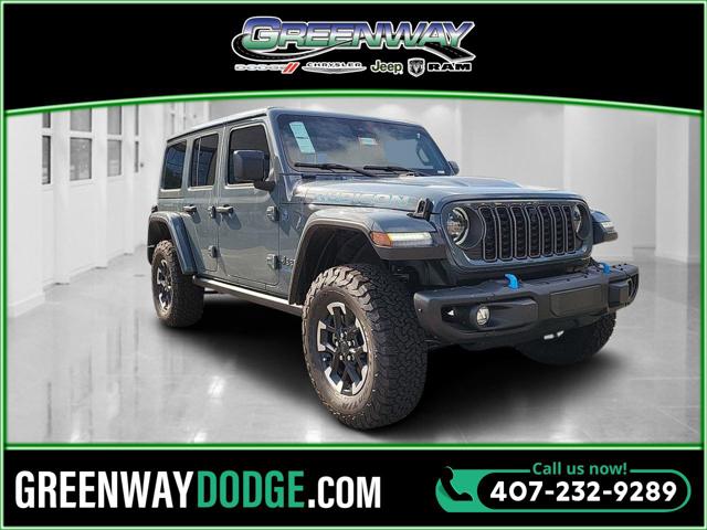 2024 Jeep Wrangler 4xe WRANGLER 4-DOOR RUBICON X 4xe