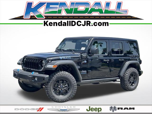 2024 Jeep Wrangler 4xe WRANGLER 4-DOOR WILLYS 4xe