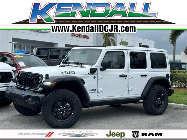 2024 Jeep Wrangler 4xe WRANGLER 4-DOOR WILLYS 4xe