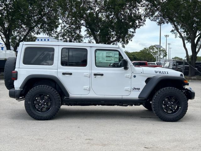 2024 Jeep Wrangler 4xe WRANGLER 4-DOOR WILLYS 4xe