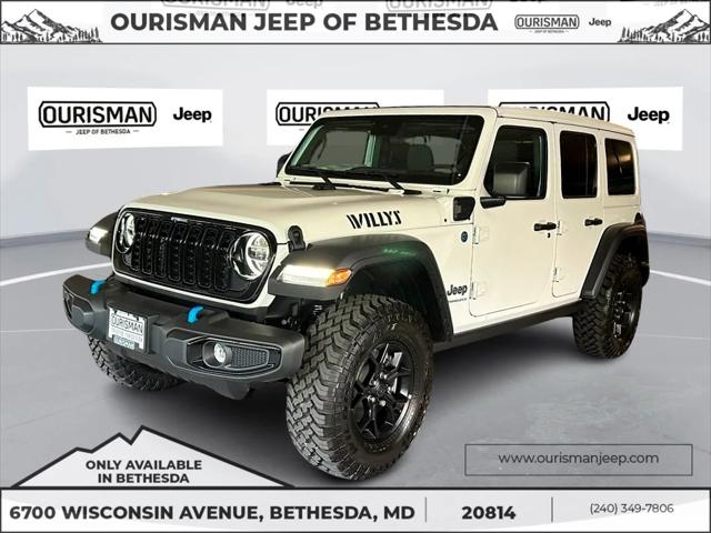 2024 Jeep Wrangler 4xe WRANGLER 4-DOOR WILLYS 4xe