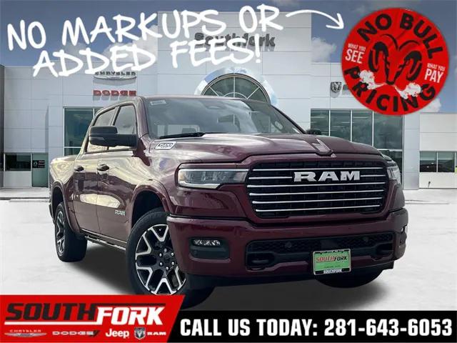 2025 RAM Ram 1500 RAM 1500 LARAMIE CREW CAB 4X4 57 BOX