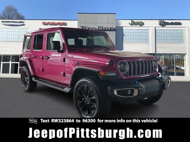 2024 Jeep Wrangler 4xe WRANGLER 4-DOOR SAHARA 4xe