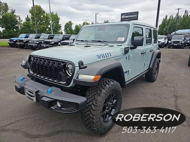 2024 Jeep Wrangler 4xe WRANGLER 4-DOOR WILLYS 4xe