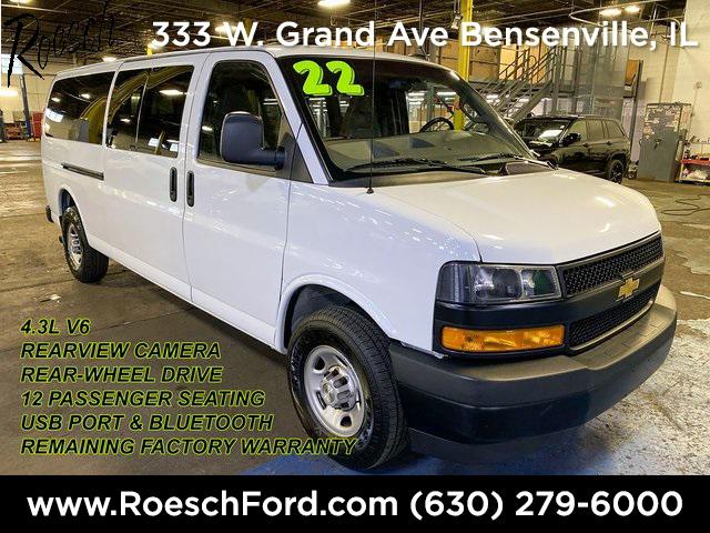 2022 Chevrolet Express Passenger RWD 3500 Extended Wheelbase LS