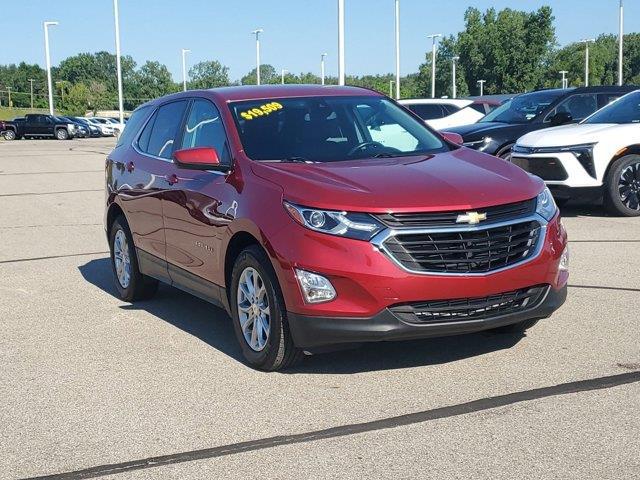 Used 2021 Chevrolet Equinox LT with VIN 2GNAXKEV4M6157907 for sale in Jackson, MI