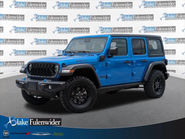 2024 Jeep Wrangler 4xe WRANGLER 4-DOOR WILLYS 4xe