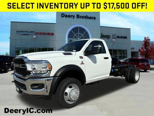 2024 RAM Ram 5500 Chassis Cab RAM 5500 TRADESMAN CHASSIS REGULAR CAB 4X4 84 CA