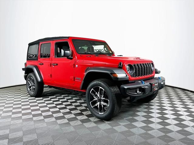 2024 Jeep Wrangler 4xe WRANGLER 4-DOOR SPORT S 4xe