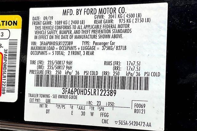 Used 2020 Ford Fusion SE For Sale in Olive Branch, MS