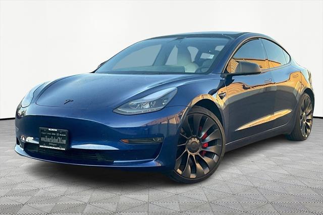 Used 2023 Tesla Model 3 Performance with VIN 5YJ3E1EC1PF595668 for sale in Millington, TN