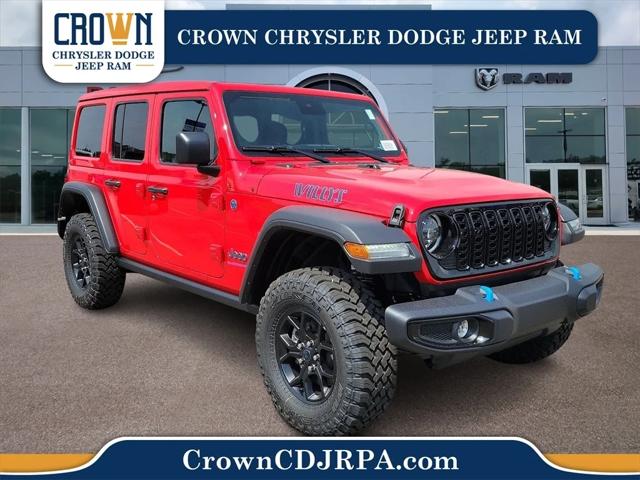 2024 Jeep Wrangler 4xe WRANGLER 4-DOOR WILLYS 4xe