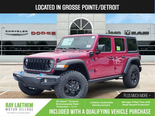 2024 Jeep Wrangler 4xe WRANGLER 4-DOOR WILLYS 4xe