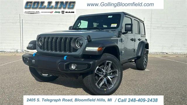 2024 Jeep Wrangler 4xe WRANGLER 4-DOOR SPORT S 4xe