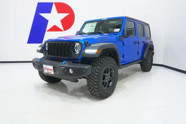 2024 Jeep Wrangler 4xe WRANGLER 4-DOOR WILLYS 4xe