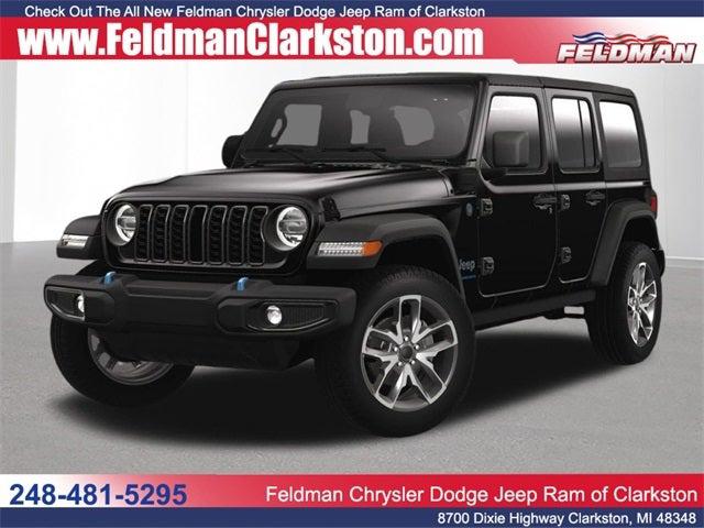 2024 Jeep Wrangler 4xe WRANGLER 4-DOOR SPORT S 4xe