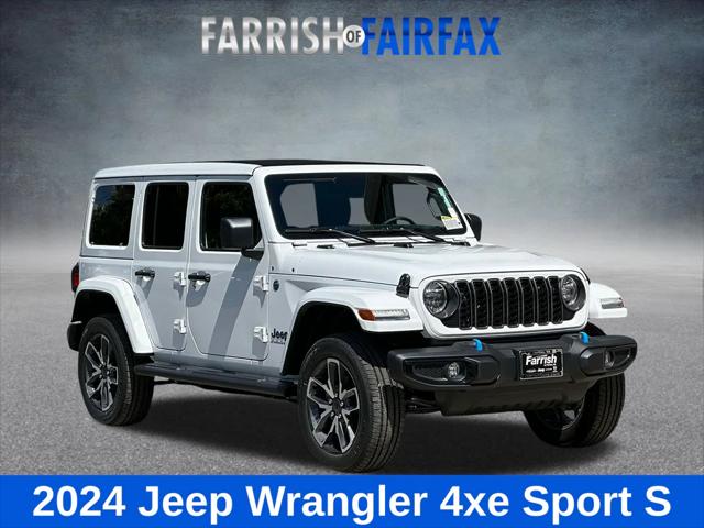 2024 Jeep Wrangler 4xe WRANGLER 4-DOOR SPORT S 4xe