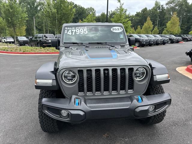 2021 Jeep Wrangler 4xe Unlimited Rubicon 4x4