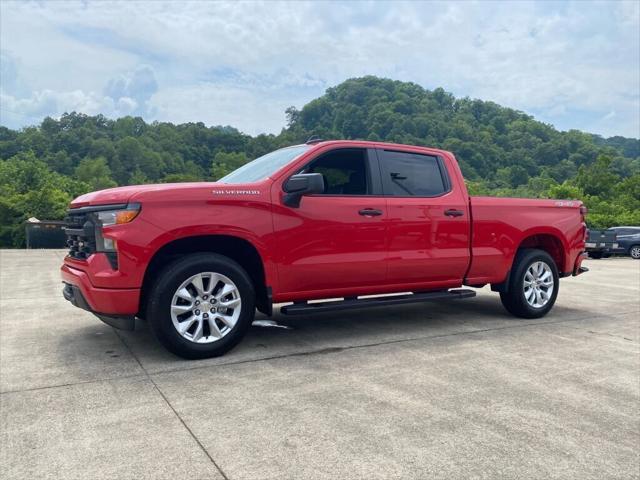 Used 2024 Chevrolet Silverado 1500 Custom with VIN 1GCPDBEK9RZ171024 for sale in Pikeville, KY