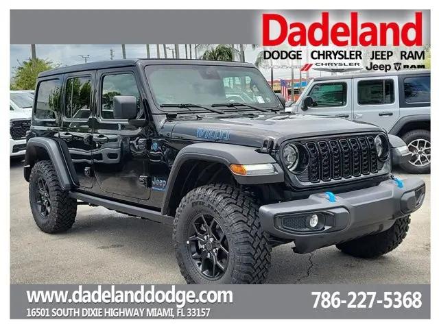 2024 Jeep Wrangler 4xe WRANGLER 4-DOOR WILLYS 4xe