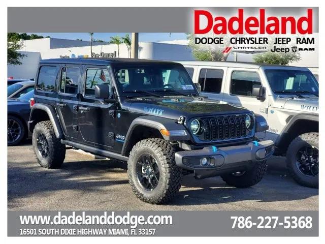 2024 Jeep Wrangler 4xe WRANGLER 4-DOOR WILLYS 4xe