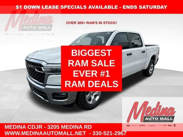 2025 RAM Ram 1500 RAM 1500 BIG HORN CREW CAB 4X4 57 BOX