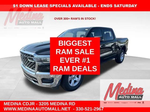 2025 RAM Ram 1500 RAM 1500 BIG HORN CREW CAB 4X4 57 BOX