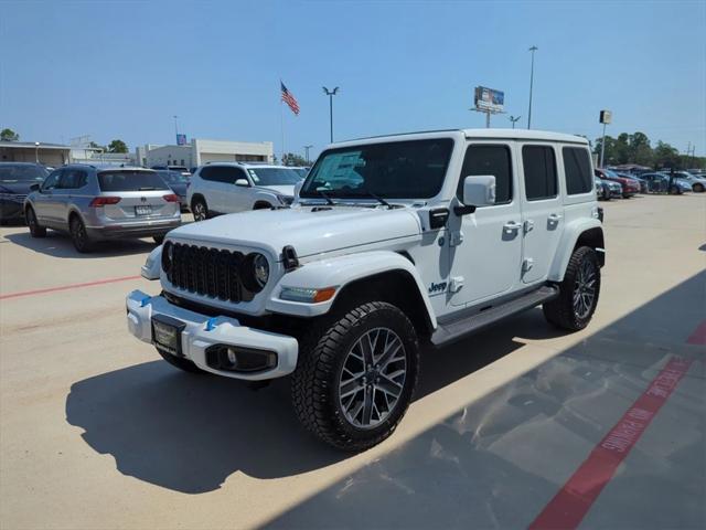 2024 Jeep Wrangler 4xe WRANGLER 4-DOOR HIGH ALTITUDE 4xe