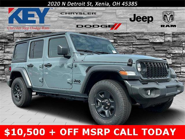 2024 Jeep Wrangler WRANGLER 4-DOOR SPORT