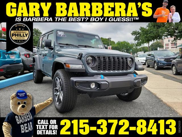 2024 Jeep Wrangler 4xe WRANGLER 4-DOOR SPORT S 4xe