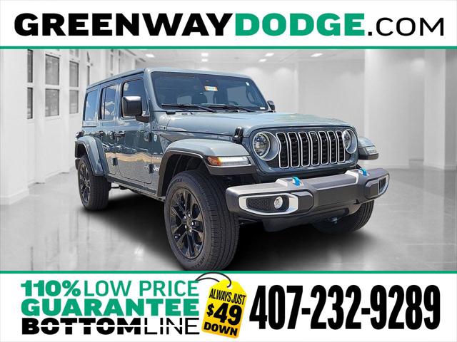 2024 Jeep Wrangler 4xe WRANGLER 4-DOOR SAHARA 4xe