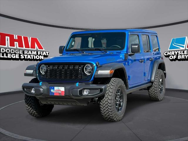 2024 Jeep Wrangler 4xe WRANGLER 4-DOOR WILLYS 4xe