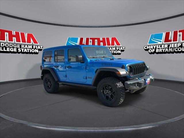 2024 Jeep Wrangler 4xe WRANGLER 4-DOOR WILLYS 4xe