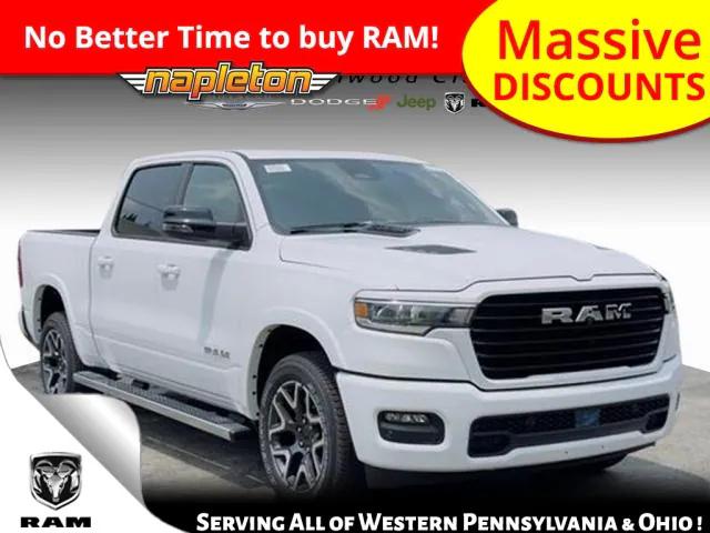 2025 RAM Ram 1500 RAM 1500 LARAMIE CREW CAB 4X4 57 BOX