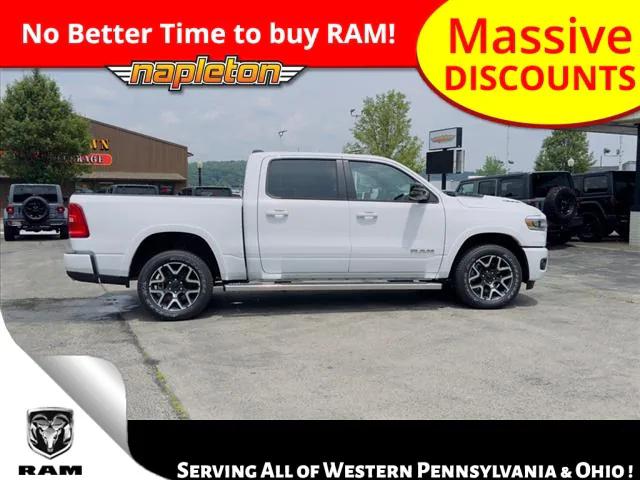 2025 RAM Ram 1500 RAM 1500 LARAMIE CREW CAB 4X4 57 BOX