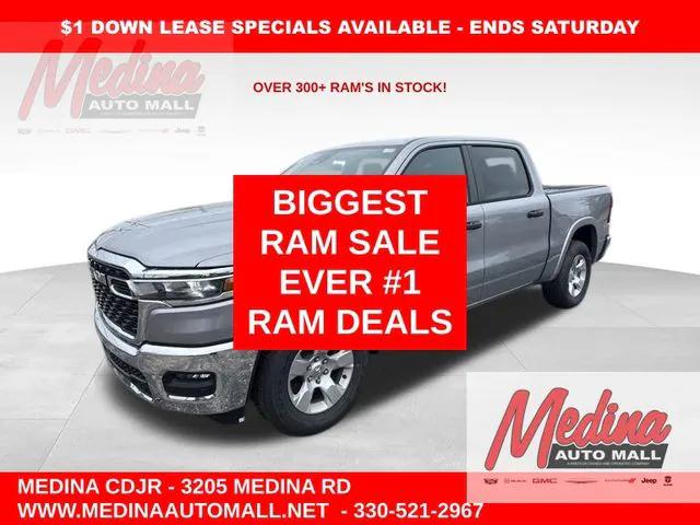 2025 RAM Ram 1500 RAM 1500 BIG HORN CREW CAB 4X4 57 BOX