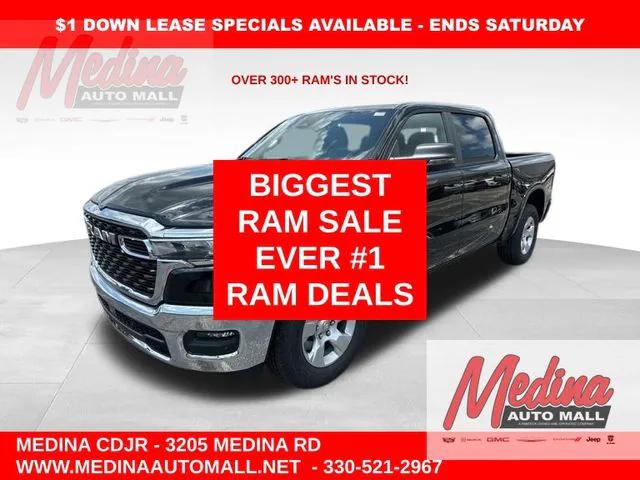 2025 RAM Ram 1500 RAM 1500 BIG HORN CREW CAB 4X4 57 BOX