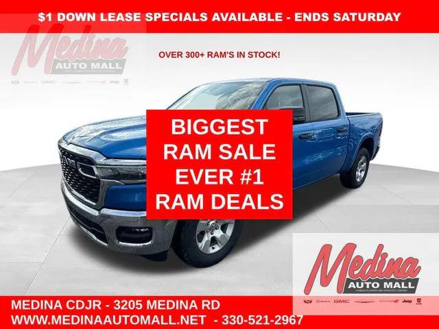 2025 RAM Ram 1500 RAM 1500 BIG HORN CREW CAB 4X4 57 BOX