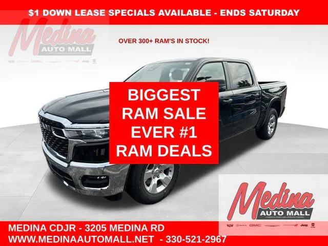 2025 RAM Ram 1500 RAM 1500 BIG HORN CREW CAB 4X4 57 BOX