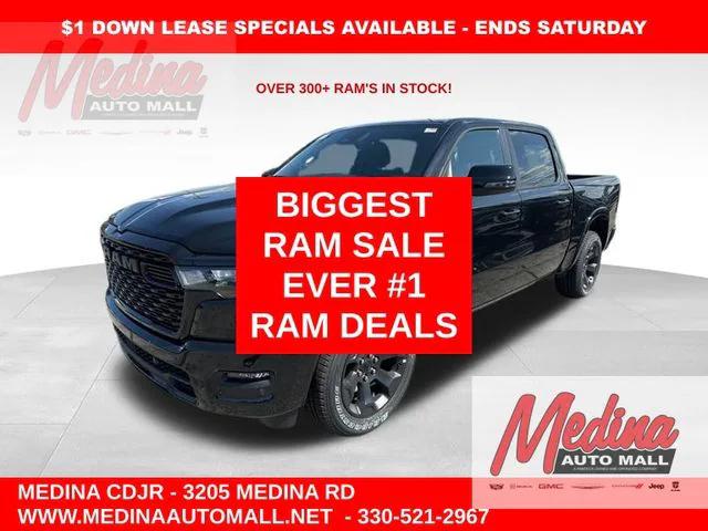 2025 RAM Ram 1500 RAM 1500 BIG HORN CREW CAB 4X4 57 BOX