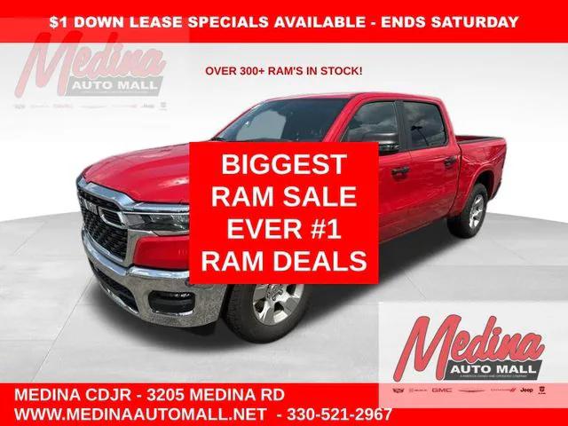 2025 RAM Ram 1500 RAM 1500 BIG HORN CREW CAB 4X4 57 BOX