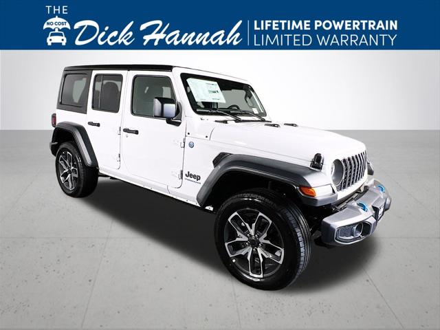 2024 Jeep Wrangler 4xe WRANGLER 4-DOOR SPORT S 4xe