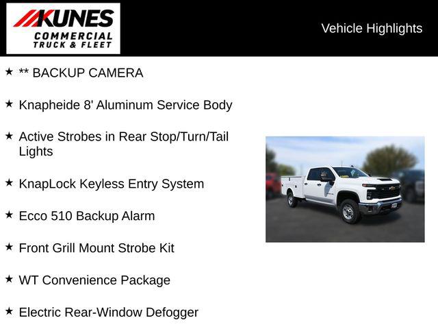2024 Chevrolet Silverado 2500HD 2WD Crew Cab Long Bed Work Truck