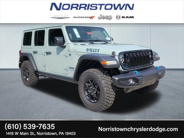 2024 Jeep Wrangler 4xe WRANGLER 4-DOOR WILLYS 4xe