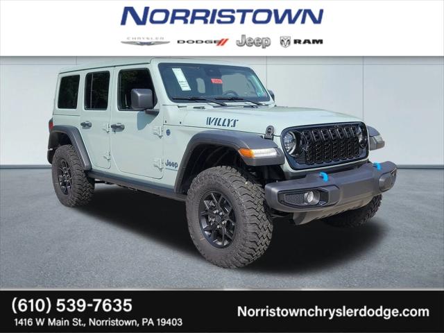 2024 Jeep Wrangler 4xe WRANGLER 4-DOOR WILLYS 4xe